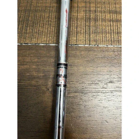 Ping Eye Blue Dot W Wedge RH - Cat's Eye Vintage - 36” JZ Stiff Steel Shaft - Picture 6 of 8